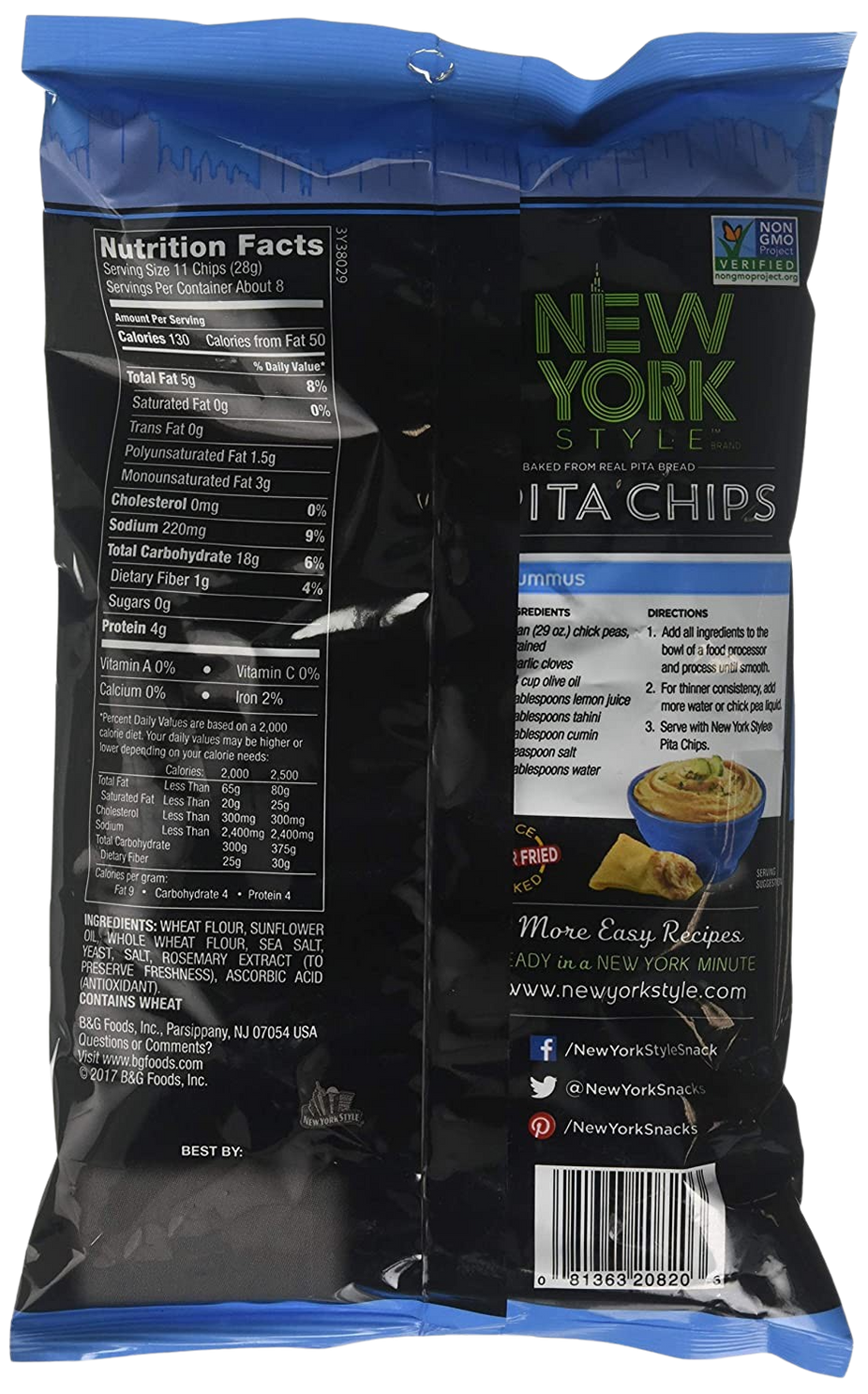 Sea Salt Pita Chips