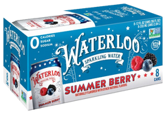 Summer Berry Sparkling Water 8Pk