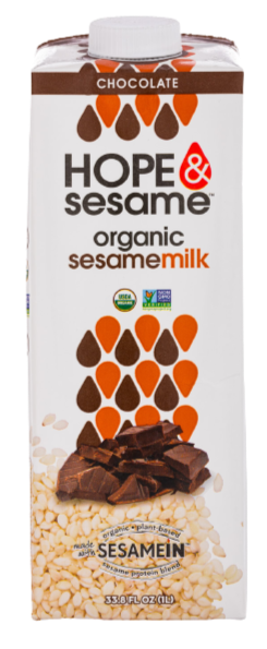Organic Chocolate Sesame milk