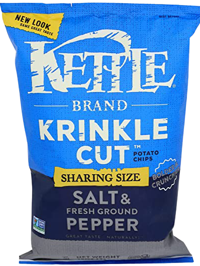 Salt & Fresh Ground Pepper Krinkle Cut Chips