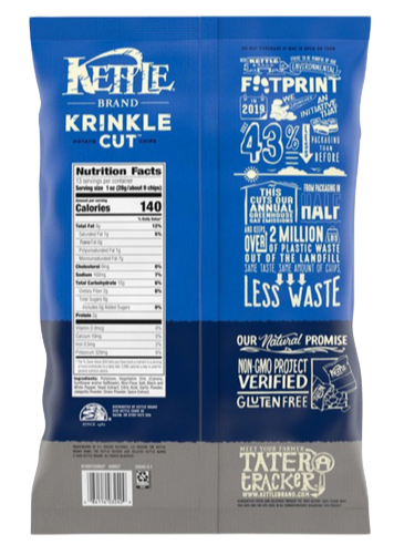 Salt & Fresh Ground Pepper Krinkle Cut Chips