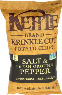 Chip Potato Krinkle Salt & Pepper