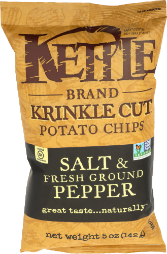 Chip Potato Krinkle Salt & Pepper