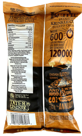 Chip Potato Krinkle Salt & Pepper