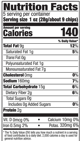 Chip Potato Krinkle Salt & Pepper