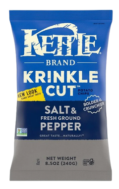 Salt & Fresh Ground Pepper Krinkle Cut Chips