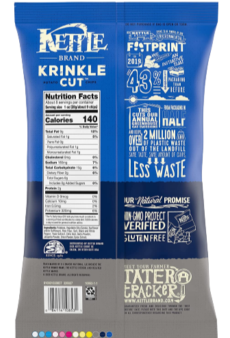 Salt & Fresh Ground Pepper Krinkle Cut Chips