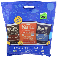 Favorite Flavors Kettle Chips Variety Pack 16Pk
