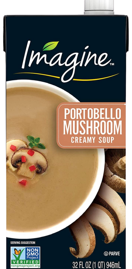Creamy Portobello Mushroom Soup