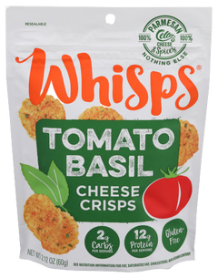 Tomato Basil Cheese Crisps
