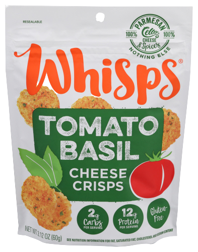 Tomato Basil Cheese Crisps