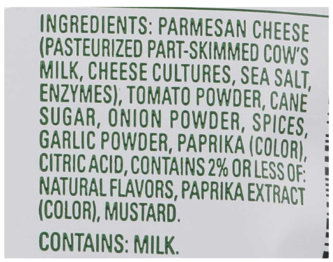 Tomato Basil Cheese Crisps