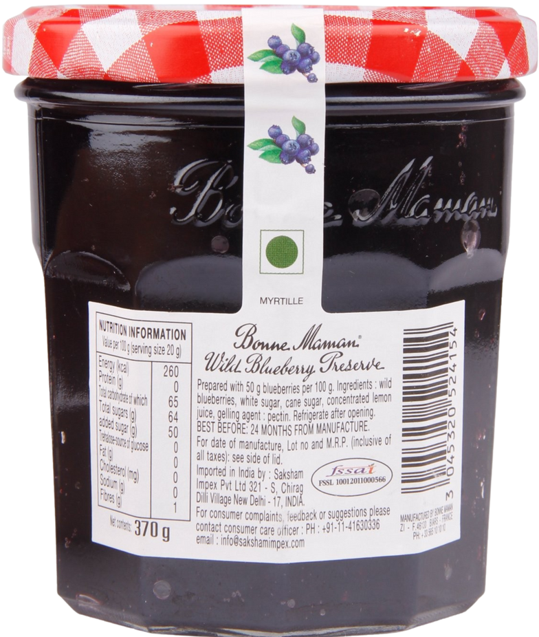 Wild Blueberry Preserve