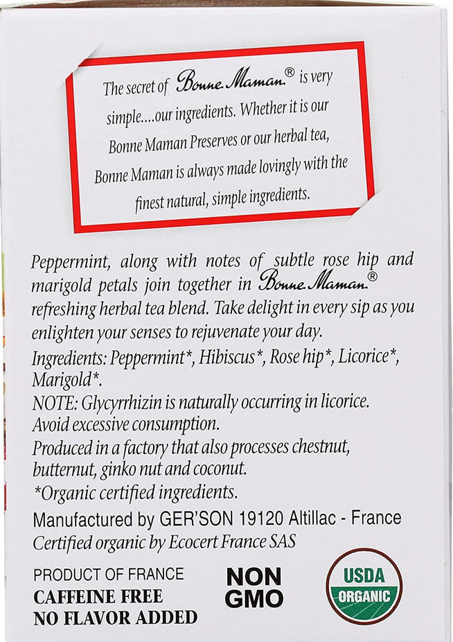 Organic Vitality Herbal Tea 16Ct