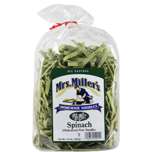 Homemade Spinach Noodles