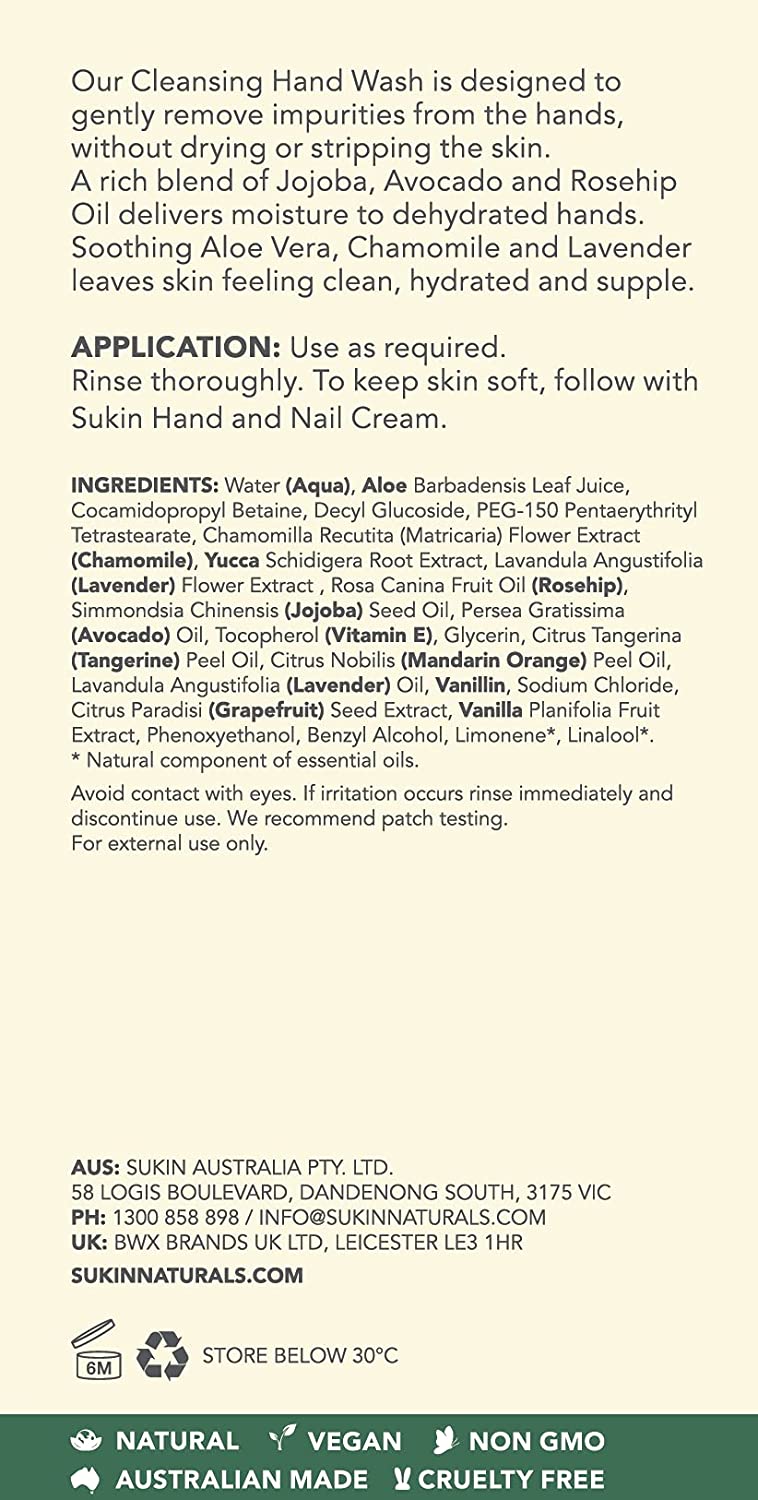 Cleansing Hand Wash