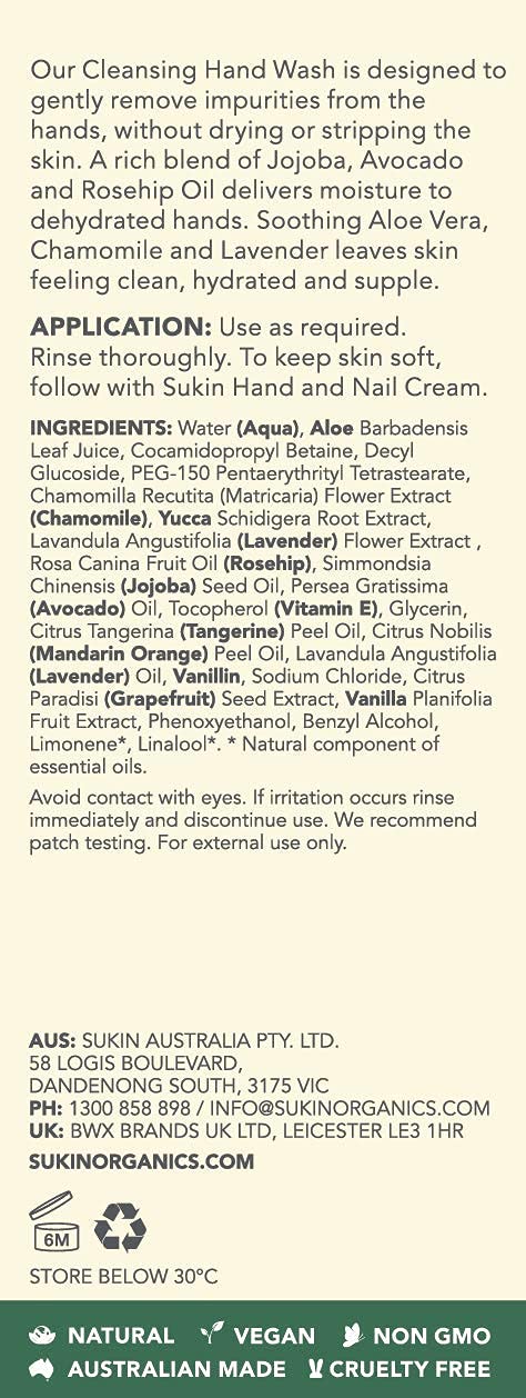 Cleansing Hand Wash