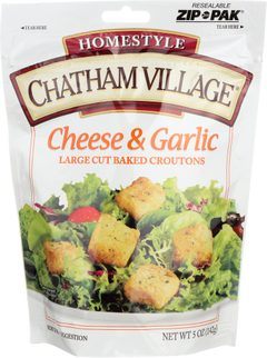 Cheese & Garlic Croutons