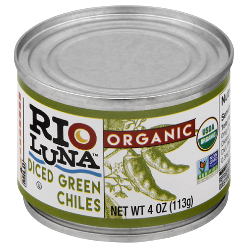 Organic Diced Green Chiles