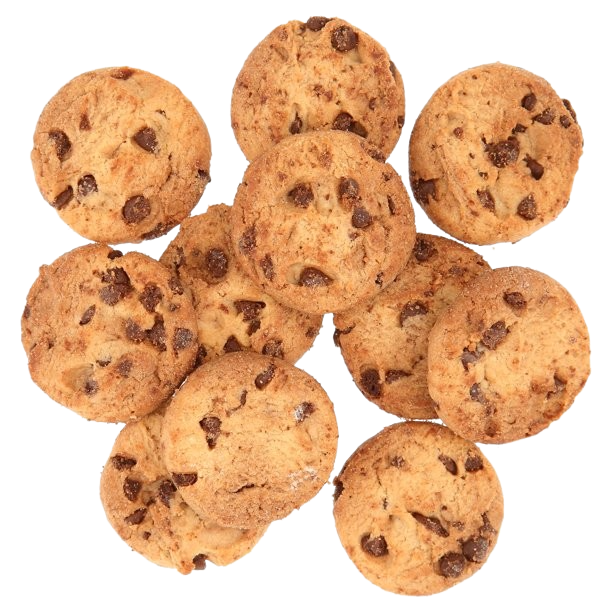 Mini Chokis Chocolate Chip Cookies (32 Pack)