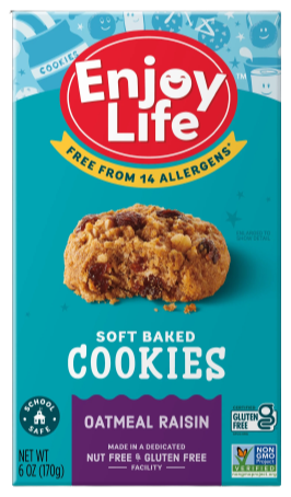 Soft Oatmeal Raisin Cookies