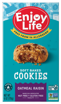 Soft Oatmeal Raisin Cookies