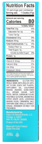 Soft Oatmeal Raisin Cookies