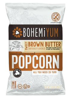 Sweet Brown Butter Popcorn