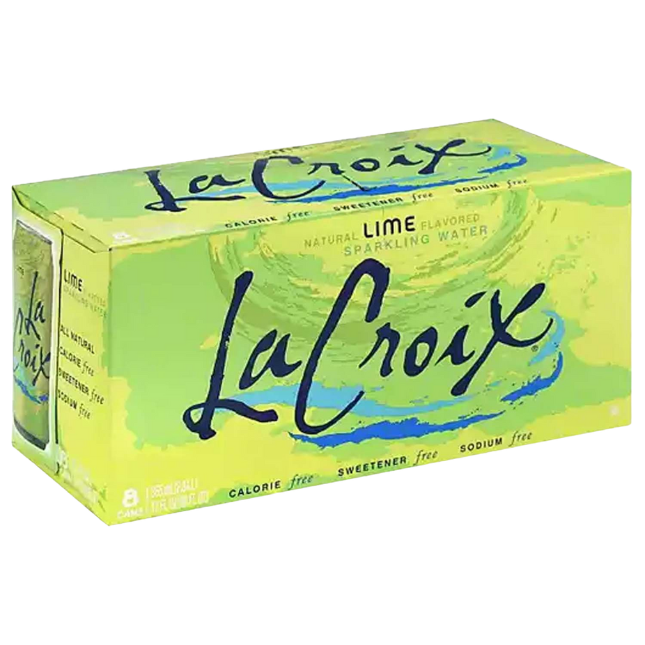 Lime Sparkling Water (8 Pack)