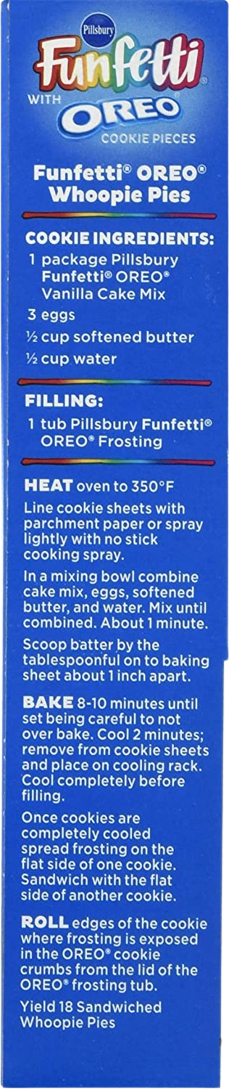 Funfetti Chocolate Oreo Cake Mix