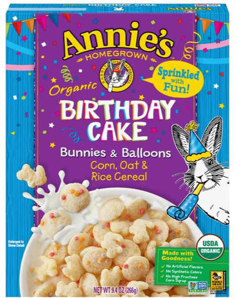 Organic Birthday Cake Cereal