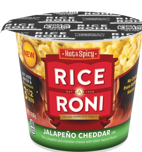 Jalapeño Cheddar Single Serve Rice Cups (12 Pack)