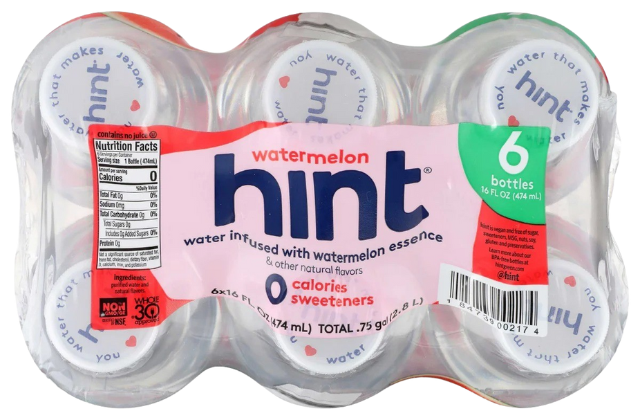Watermelon Flavored Water (6 Pack)