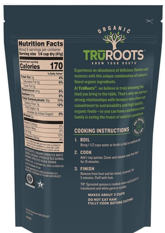 Organic Sprouted Quinoa