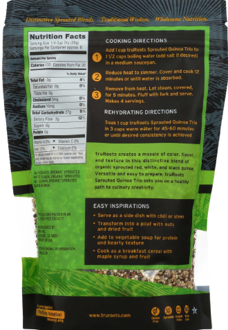 Organic Sprouted Quinoa Trio