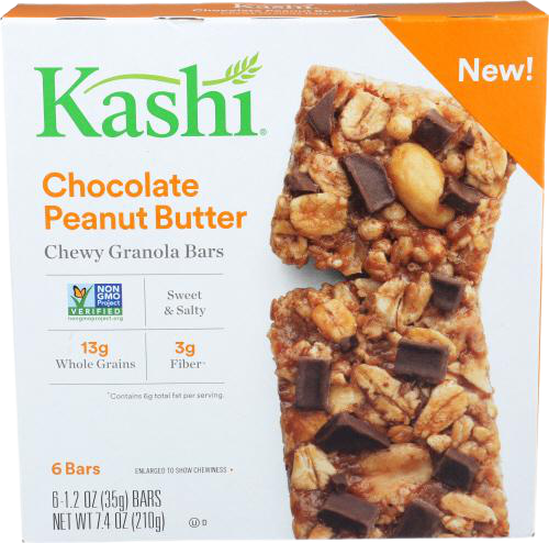 Case pack of 6 Chocolate Peanut Butter Bar