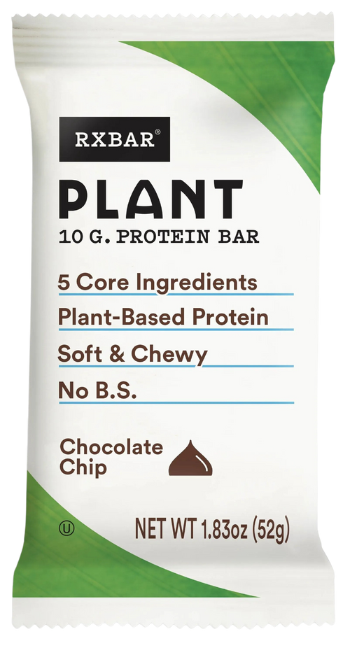 Chocolate Chip Plant Protein Bars 4Ct