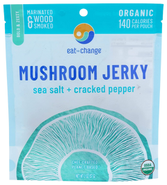Sea Salt & Cracked Pepper Mushroom Jerky