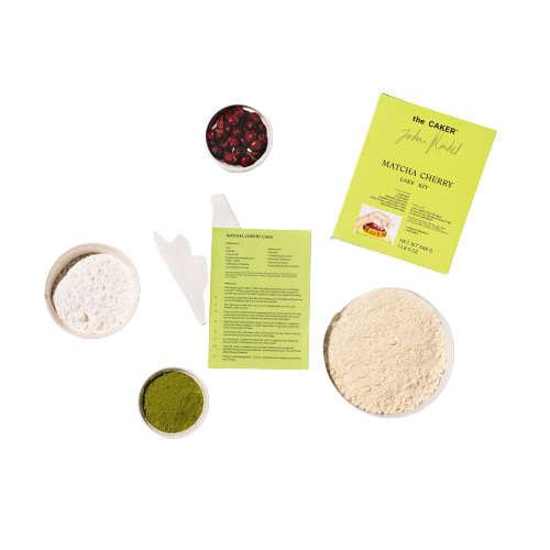 Matcha Cherry Cake Kit