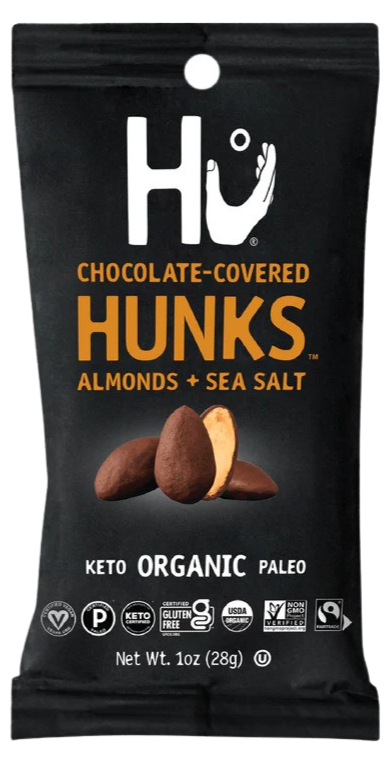 Dark Chocolate Covered Almond Hunks