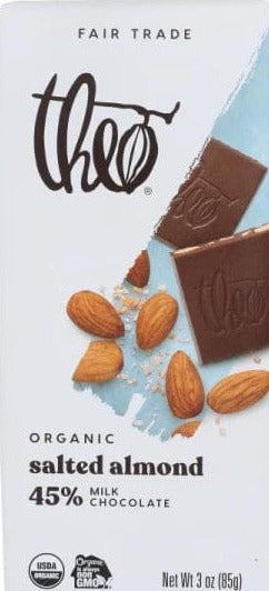 Milk Chocolate Salted Almond Bar