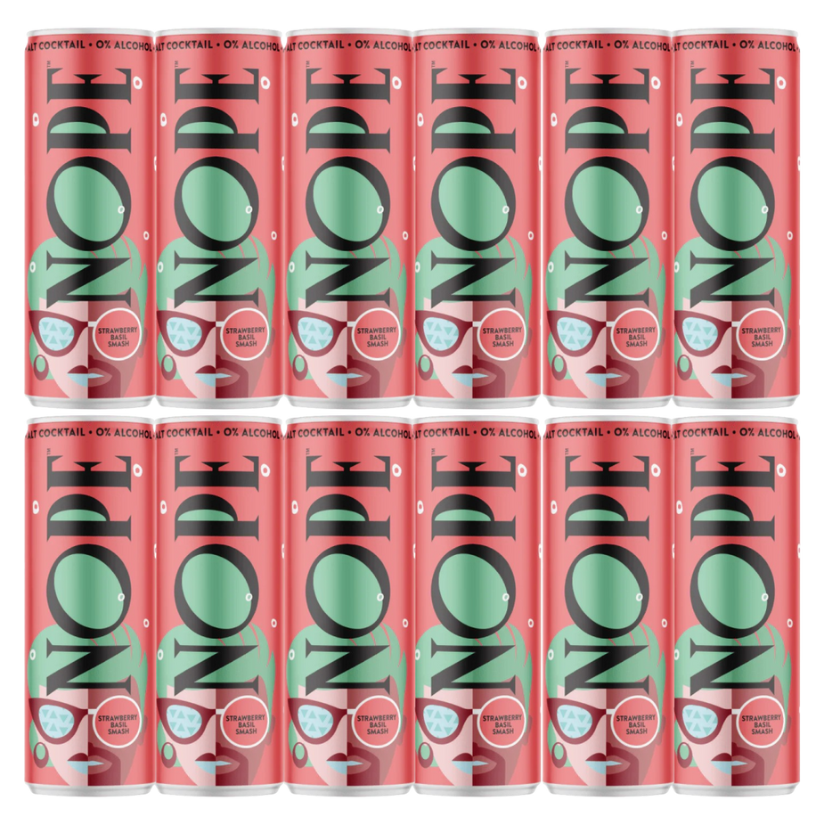Strawberry Basil Smash (12 Pack)