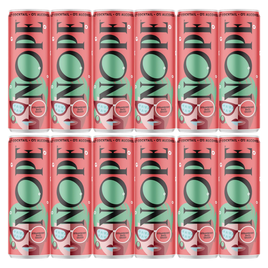 Strawberry Basil Smash (12 Pack)