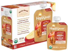 Nutty Blends Apples With Walnut Butter Baby Food (8 Pack)