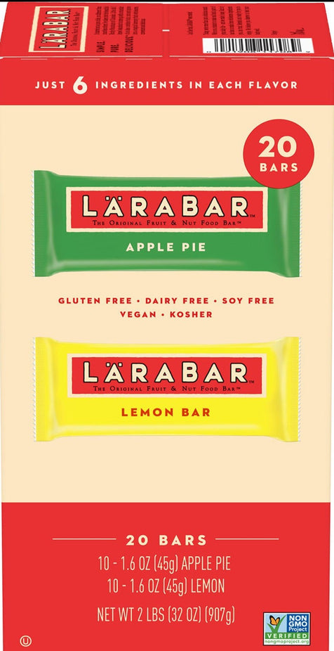 Apple Pie & Lemon Bar Variety Pack (20 Pack)