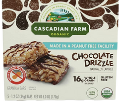 Organic Chocolate Drizzle Granola Bar (5 Ct)