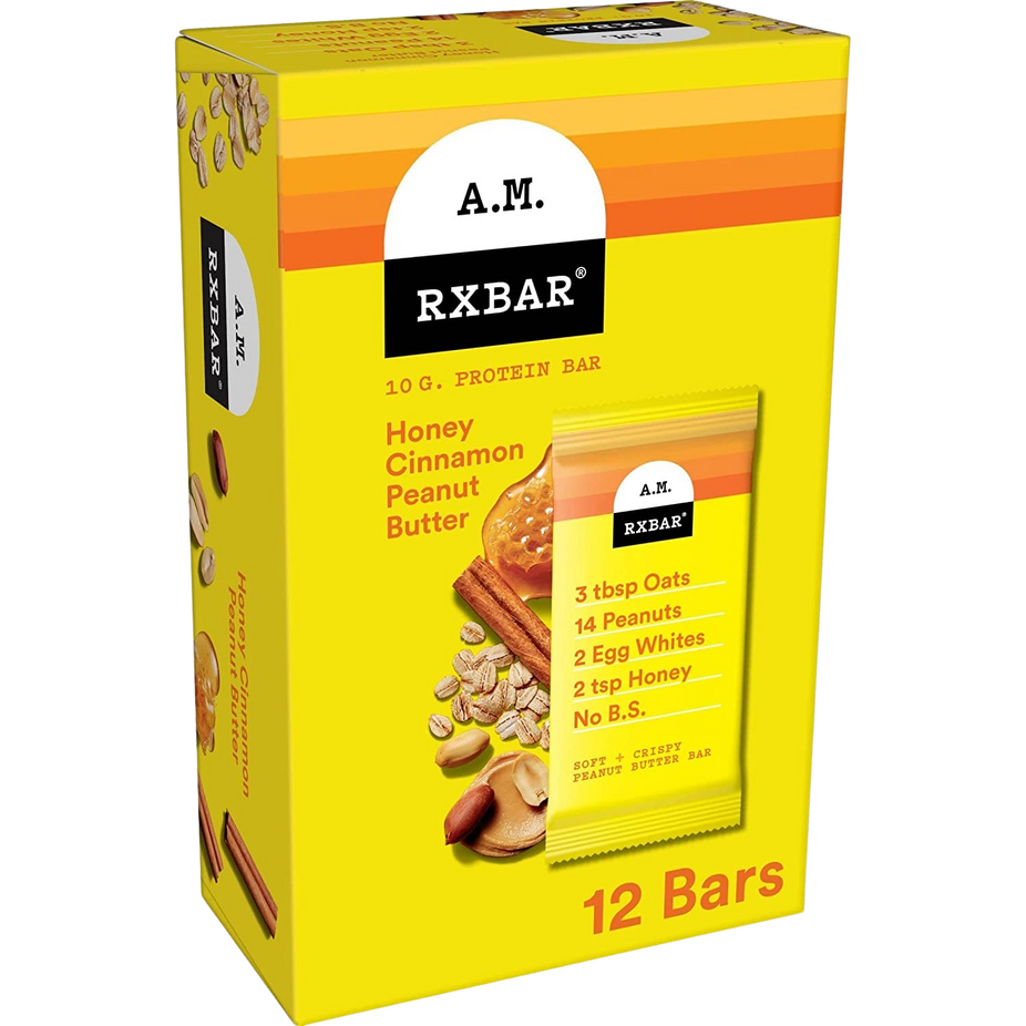Cinnamon Honey Peanut Butter Protein Bar (12 Pack)