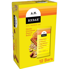 Cinnamon Honey Peanut Butter Protein Bar (12 Pack)