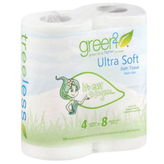 Ultra Soft Bath Tissue, 4 Pack