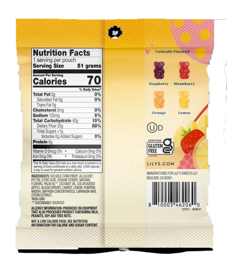 Fruity Gummy Bears (12 Pack)